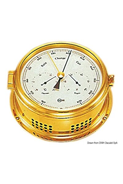 TNG Outdoor Stație meteo Barigo, carcasă din alamă aurie pentru ceas 28.361.0...