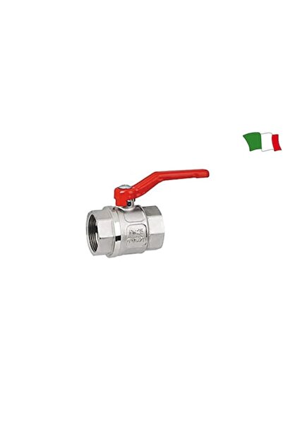 GFN Robinet cu bilă cu diametrul de 1, corp din alamă nichelată