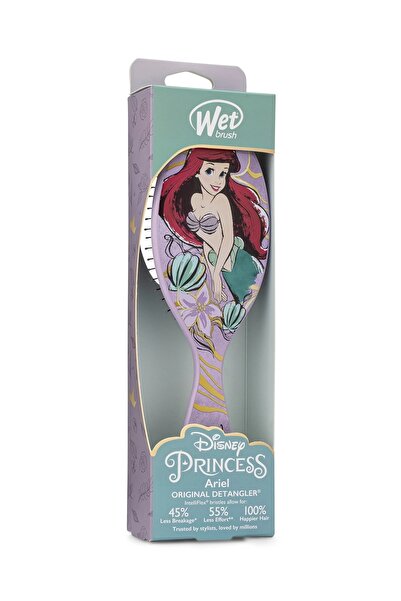 Wet Brush فرشاة شعر ديزني الأصلية لفك تشابك الشعر أرييل