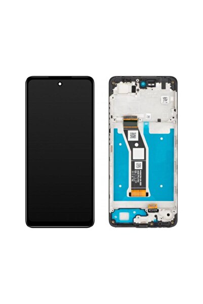 Motorola Display cu Touchscreen Moto E14 cu Rama Negru Service Pack 5D68C24645