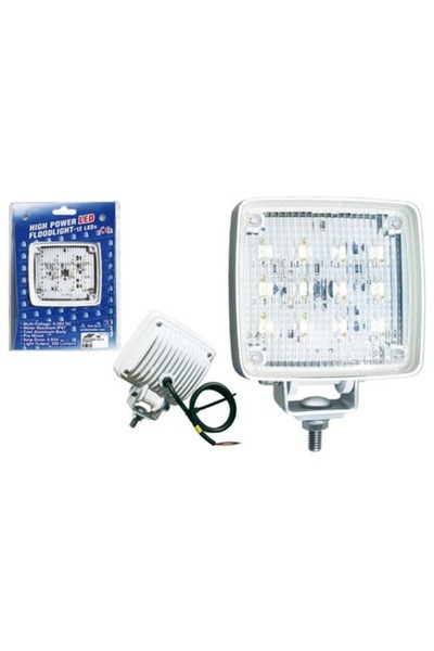 TNG Outdoor Spot LED impermeabil cu 12 LED-uri de înaltă luminozitate, IP67