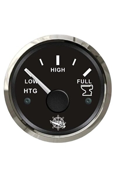 OSCULATI Indicator de nivel al apei uzate 12/24V, cadran negru, ramă neagră, 57x51x45 mm