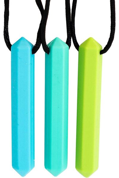 Generic Talitari Sensory Chew Necklace Toy for Oral Sensory - 3 Pack
