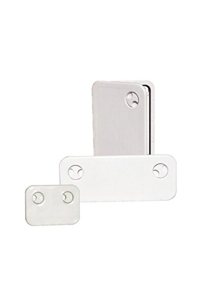 GFN Golia Rectangular Hatch, Exterior 460x511 mm, White ABS, Non-Slip, for Boat Access