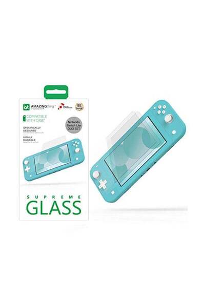 Generic Nintendo Switch LITE Tempered Glass Supreme Screen Protector [2 Pack] - Duo set
