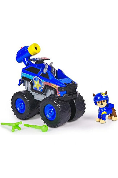 TOYFEST Big Wheel Paw Patrol Chase Rescue Vehicle Spear Launcher Monster Truck Toy