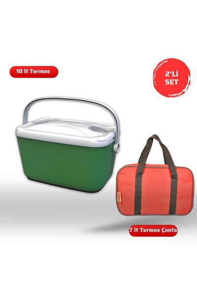 Kale Termos Buzluk Termos Set-10 Lt Buzzy Buzluk Termos (1180 Cooler Box)+ 7 ...