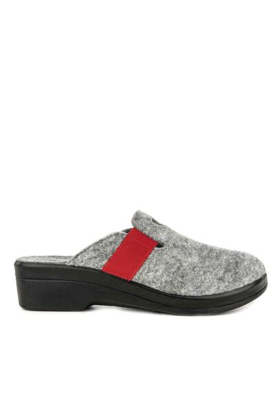 Muya Penny 32924 Anatomical Felt Women's Slippers Gray