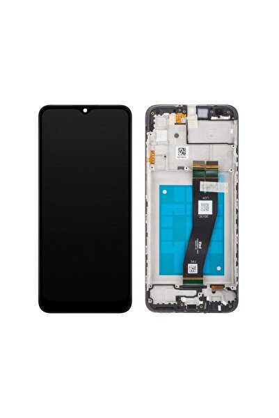 Samsung Display cu Touchscreen Galaxy A02s A025G cu Rama Negru Service Pack GH81-20181A