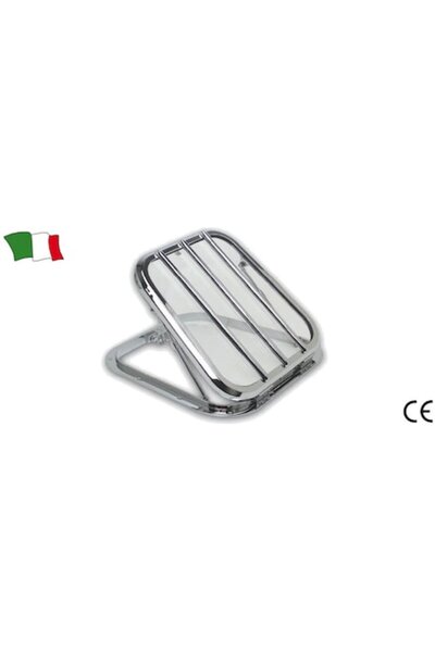 GFN Trapă de acces pătrată, alamă cromată cu plexiglas transparent, 498x498 mm