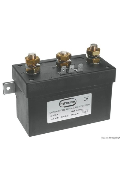 TNG Outdoor Motor Control Inverter 12/24V, Control Box, 130 x 70 x 120 mm, 1700/2300 W, 3-Pole Motor