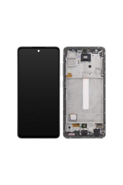 Samsung Ecran cu ecran tactil Galaxy A52s 5G A528 cu RAM Alb Service Pack GH8...