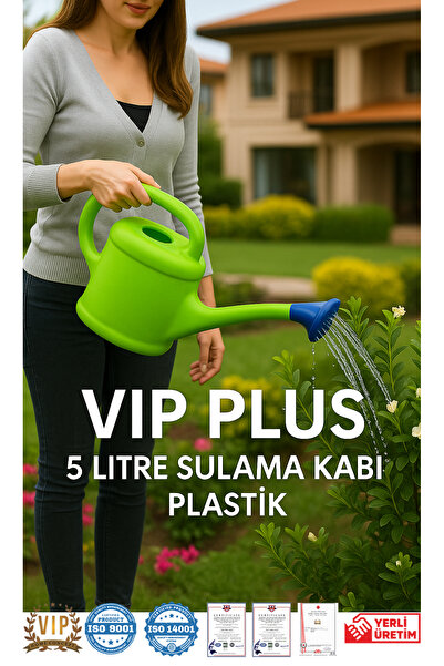 Vip Home Concept Kanta za zalivanje 5 l sa sitom, kanta za zalivanje baštensk...