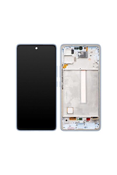Samsung Display cu Touchscreen Galaxy A53 5G A536 cu Rama Albastru Service Pack GH82-28024C