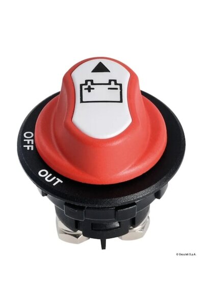OSCULATI Întrerupător de baterie compact de 32V, model A-300, 300A, OPRIT-OPR...