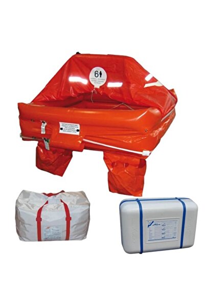 GFN Plută de salvare pentru nave peste 12 mile, ISO 9650, sac moale sau rigid...