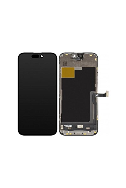 JK Display cu Touchscreen pentru Apple iPhone 15 Pro cu Rama Versiune LCD In-Cell Negru