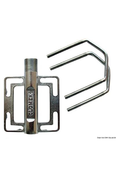 TNG Outdoor Bază antenă Glomex V9171, oțel inoxidabil electrolustruit, diamet...