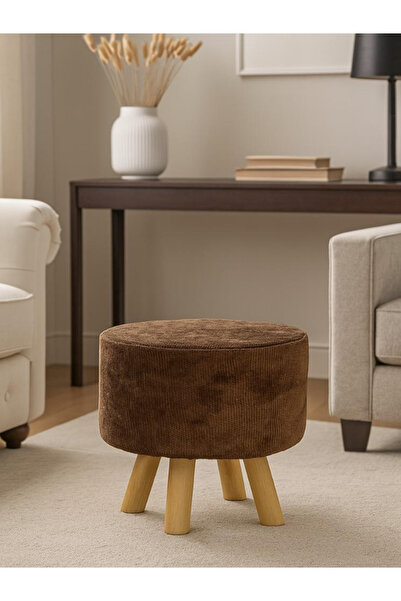 BEC13 مقعد بف دائري صغير تصميم عصري بألوان متعددة