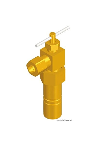 OSCULATI Sistem de montare cu blocare de siguranță pentru mașina de gheață WHALE, alamă