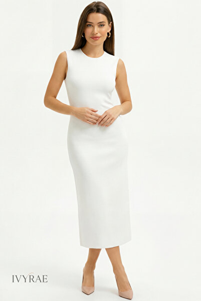 IVYRAE Γυναικείο μακρύ μεσοφόρι με χοντρό λουράκι από μπαμπού για το σπίτι, αναπνεύσιμο με απαλή υφή εφαρμοστό