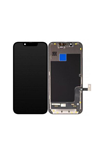 JK Display cu Touchscreen pentru Apple iPhone 13 mini cu Rama Versiune LCD In-Cell Negru