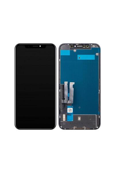 JK Display cu Touchscreen pentru Apple iPhone XR cu Rama Versiune LCD In-Cell Negru