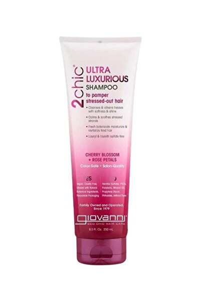 Giovanni 2chic Ultra Luxurious Shampoo with Cherry Blossom & Rose Petals 250ml
