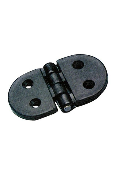 TNG Outdoor Round Plastic Hinge, 70mm, Width 40mm