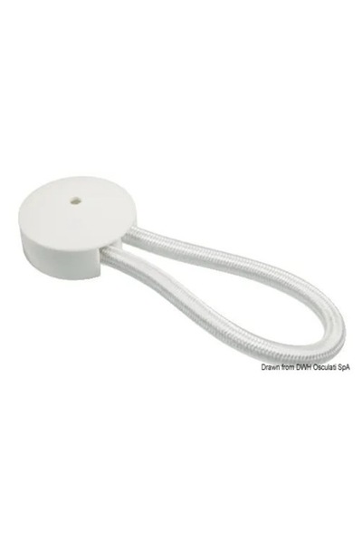 OSCULATI Cârlige elastice 80 mm, negre