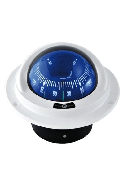 OSCULATI Busolă Artica de 3 inci cu IDRA încorporat, albă