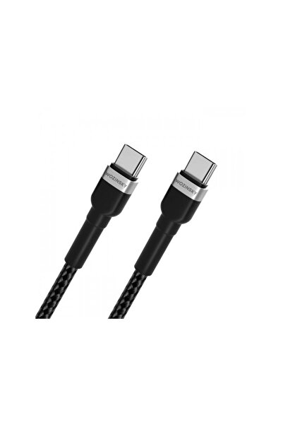 WZK Cablu Date si Incarcare USB-C - USB-C WNBCC2 65W 2m Negru
