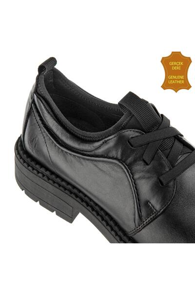 Hush Puppies Kabo 725810 Genuine Leather, Anatomical, Men's Shoes Black