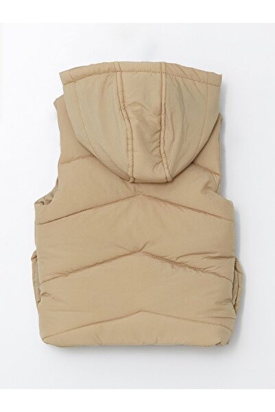 LC Waikiki LCW Kids Hooded Printed Boys Puffer Vest