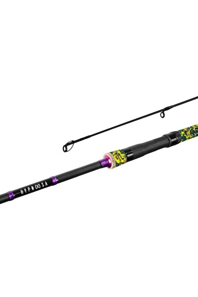DELPHİN HYPNOOSA Fishing Rod, 300cm, 60g, 2 Sections, Multicolor Camouflage