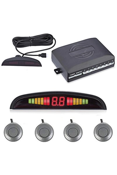 MRG Parking Sensors with MTMPS Display, Universal, LED, Gray