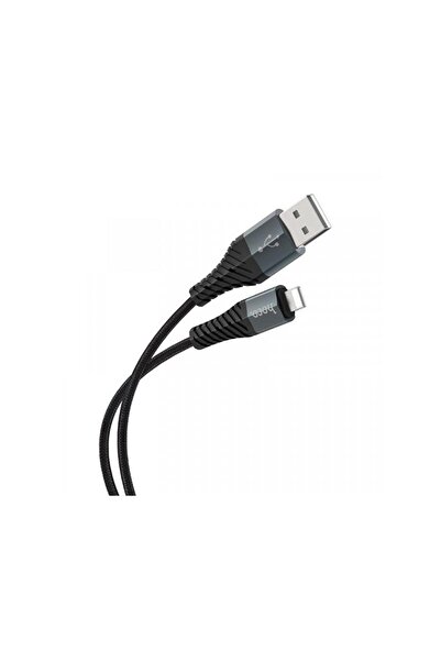 Hoco Cablu Date si Incarcare USB-A - Lightning X38 Cool 18W 1m Negru