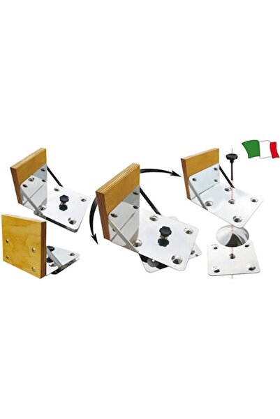 GFN Suport detașabil și pivotant pentru motor outboard - cadru din oțel inoxidabil, placă din plastic