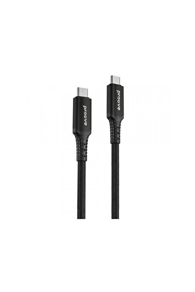 Proove Cablu Date si Incarcare USB-C - USB-C Speed Line 240W 1m Negru