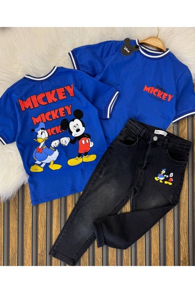 Baby Erkek Çocuk Kot Pantolonlu Takım