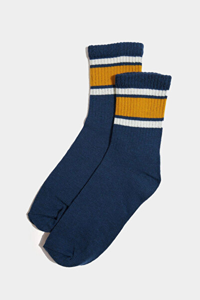 DeFacto F4722A8Kr1 Multi-Colored Boys' 5-Piece Cotton Long Socks