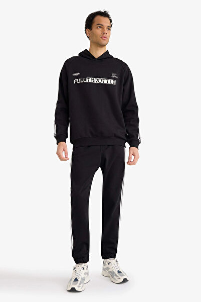 DeFacto F3873Axbk81 Black Regular Fit Pocket Sweatpants