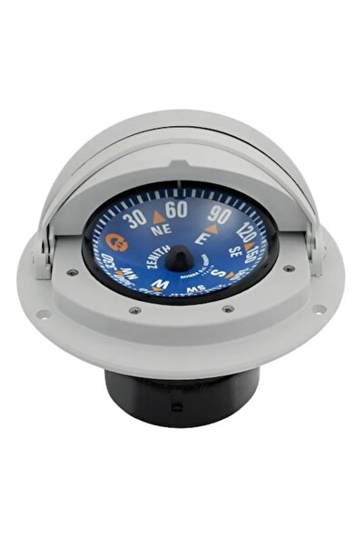 OSCULATI Zenit Riviera 3-inch Compass with Telescopic Screen, White