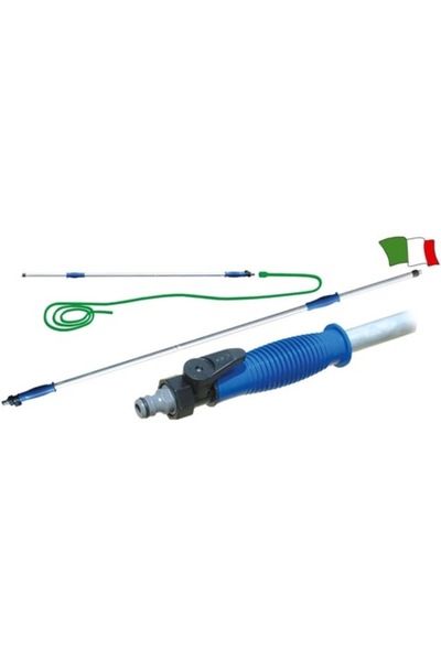 GFN Tijă de perie cu supapă, aluminiu anodizat