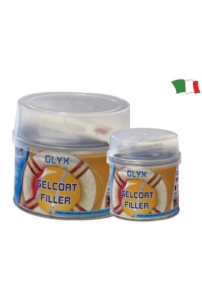GFN White Glyx Gelcoat Paste for Repairs, Finishing and Restoration