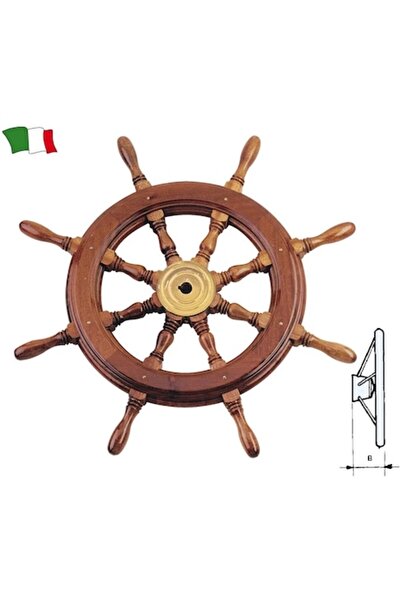 GFN Volan Traditional din Lemn de Mahon, Diametru 420 mm