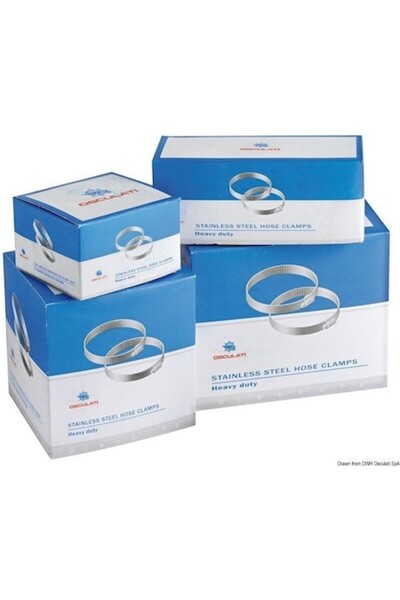 OSCULATI Σφιγκτήρας σωλήνα AISI 316 9 x 20-32 mm για σκάφος