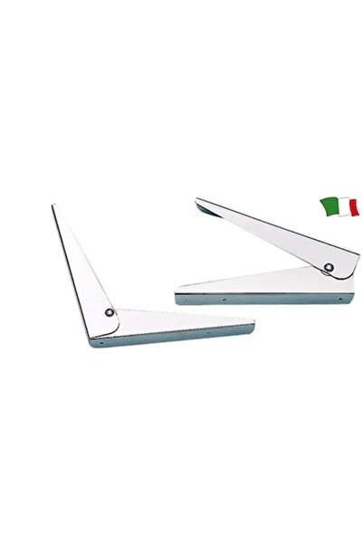 GFN AISI 316 Stainless Hinges for Seats, 2 mm Thick, 330 mm Height, 40 mm Depth, Pack of 2