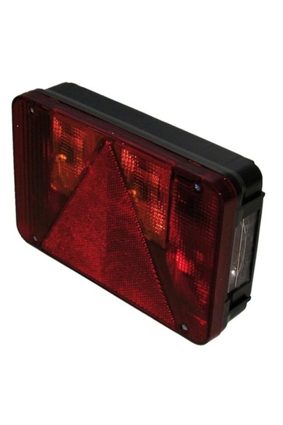 OSCULATI Left rear lamp, 4 functions, 4 bulbs -