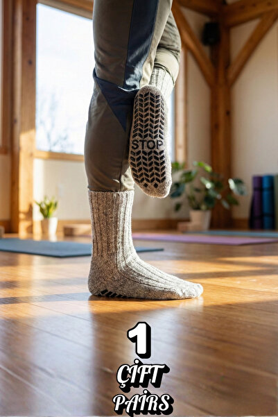 stellare 1 Pair of Non-Slip Thermal Home Socks – Thick, Soft, and Warm Winter Socks